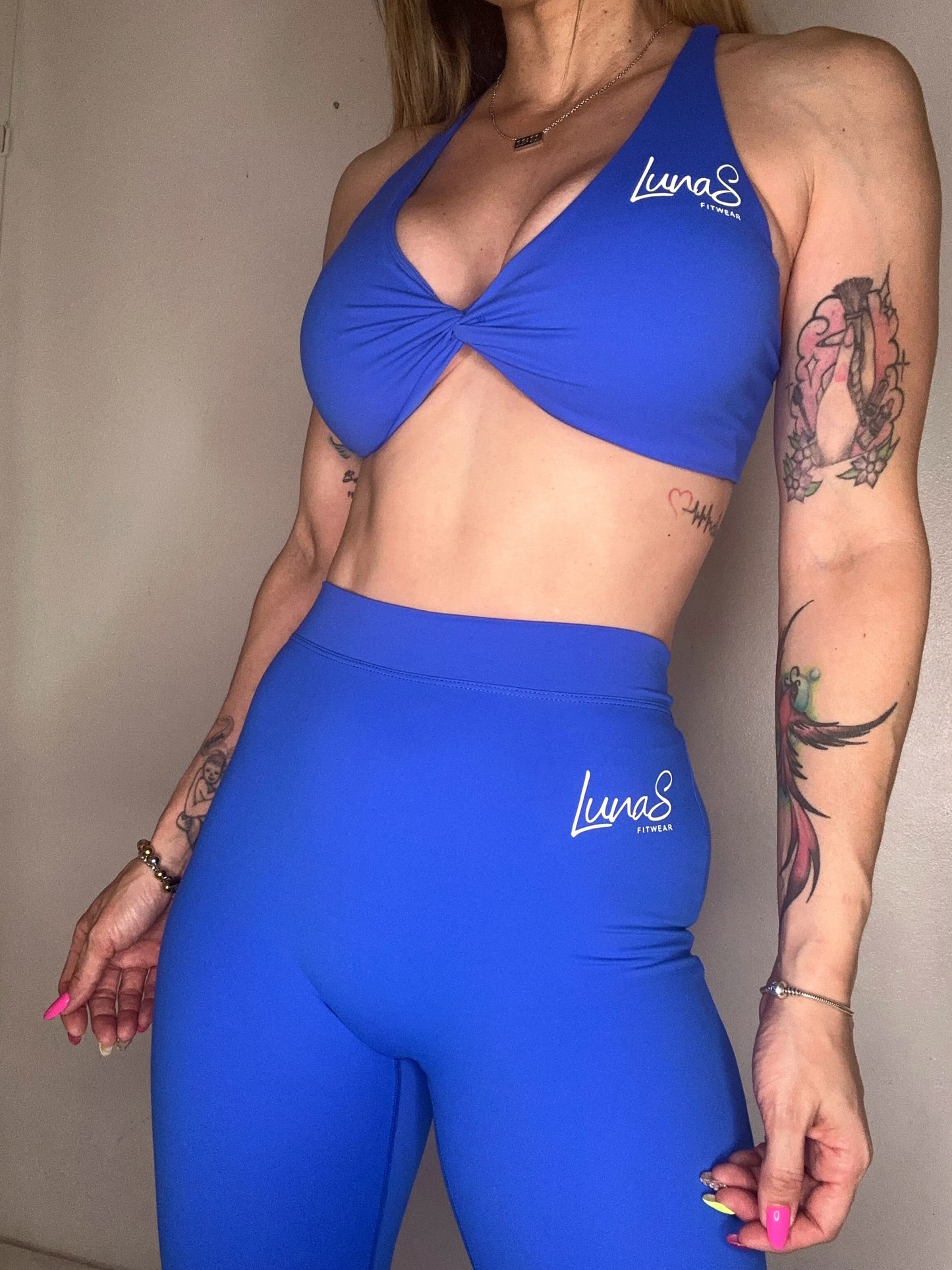 Blue bell bottom gym set